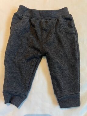 “Bundle 10/$13” Garanimals 3-6M Dark Charcoal Jogger Pants baby boy